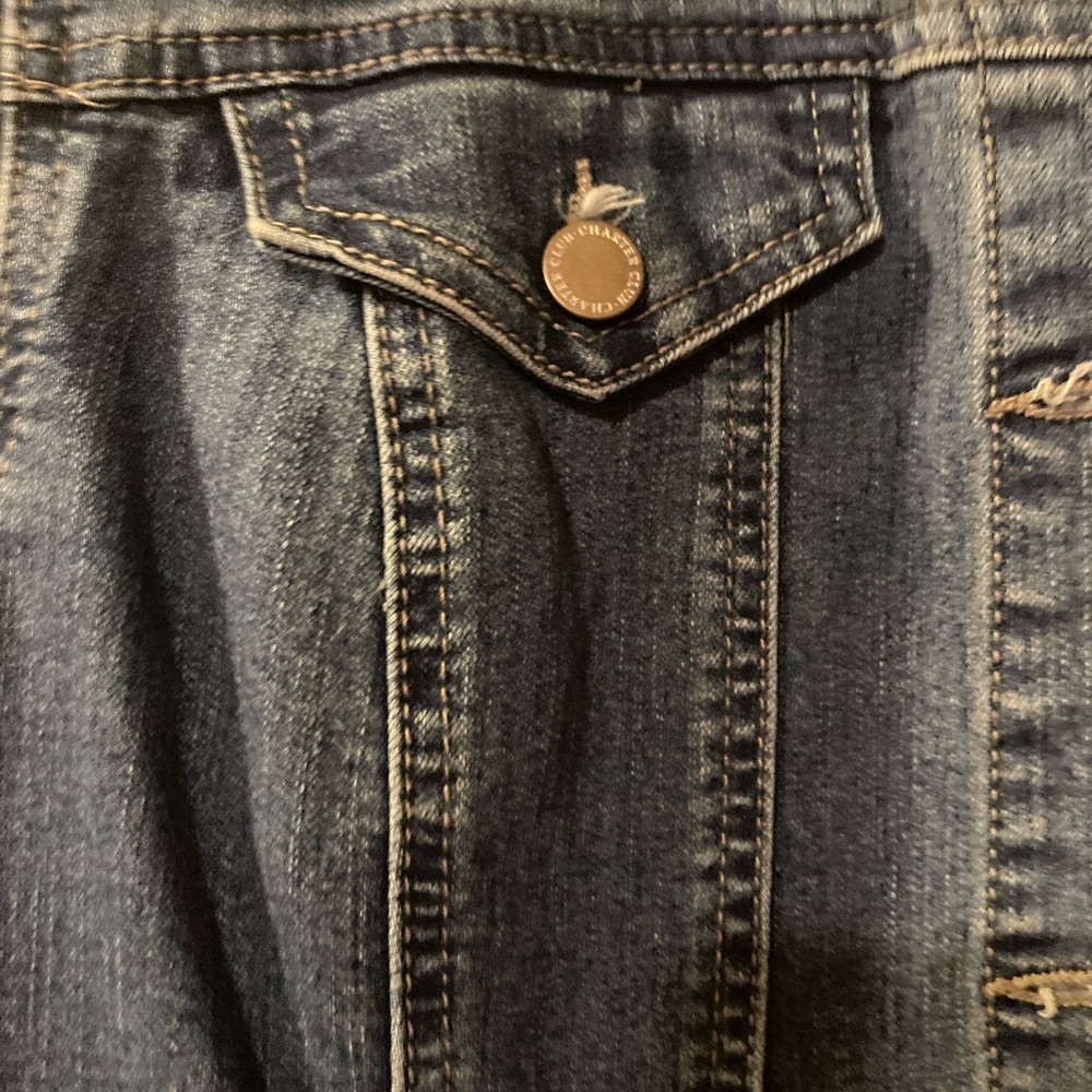 Charter Club Women’s Jean Jacket - Picture 3 of 6
